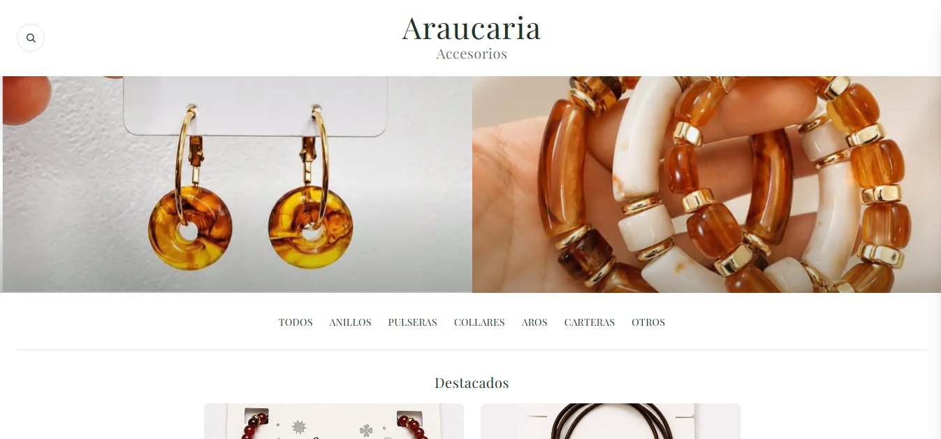 Sitio de Araucaria Accesorios